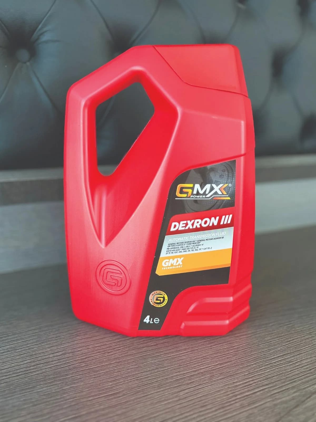 GMX Power Dexron III otomatik şanzıman yağı 4 litre kırmızı bidon